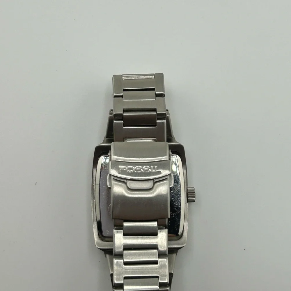 Fossil Blue Dial Stainless Steel Watch JR.8069 water resistant #561